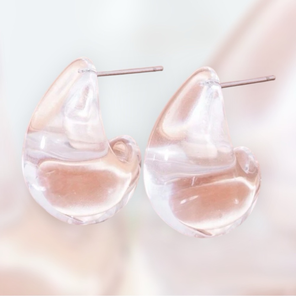 Elegant Clear Earrings